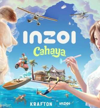 InZOI first DLC reveal teaser with tropical island landscape and Gamescom Opening Night Live logo.