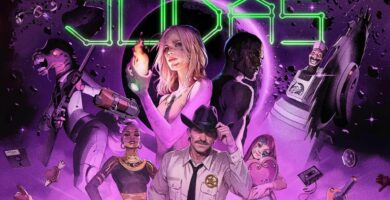 Judas key art showing the Big 3 characters who can become villains depending on player choices