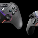ASUS teaser image of new Xbox controller silhouette with paddle buttons