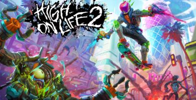 High on Life 2 gameplay screenshot showcasing emulated retro games like Bible Adventures