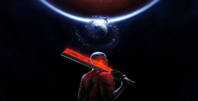 Naughty Dog Intergalactic The Heretic Prophet concept art showing alien landscape