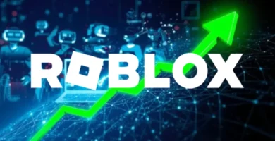 Roblox players celebrating record-breaking 47.4 million concurrent users on the platform
