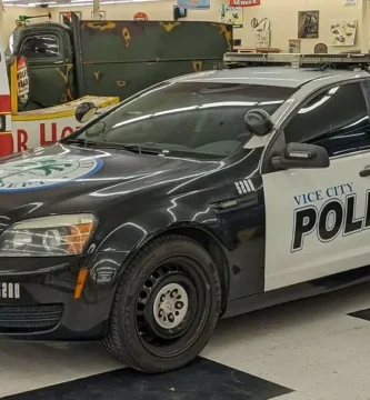 GTA 6 real police car used by Rockstar developers up for auction