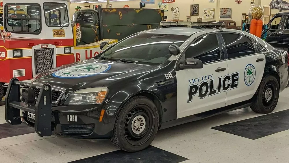 GTA 6 real police car used by Rockstar developers up for auction