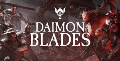 Screenshot of Daimon Blades, a first-person Diablo-like ARPG launching on Steam Early Access September 3