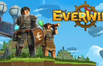 Screenshot of Everwind, the upcoming sandbox survival game on Steam with co-op and procedurally generated voxel worlds.