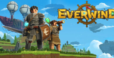 Screenshot of Everwind, the upcoming sandbox survival game on Steam with co-op and procedurally generated voxel worlds.