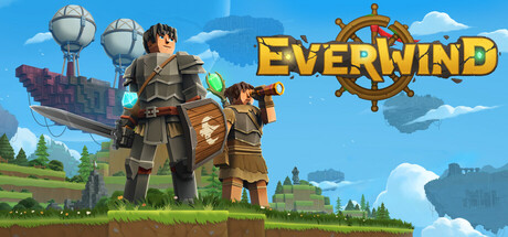 Screenshot of Everwind, the upcoming sandbox survival game on Steam with co-op and procedurally generated voxel worlds.