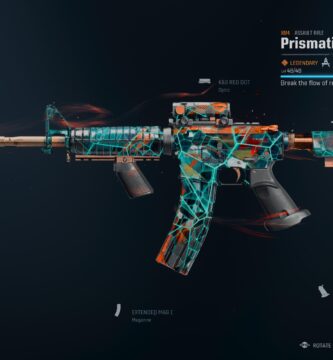 Warzone glowing red loot chest that unlocks the secret Black Ops 7 XM4 weapon blueprint