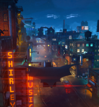 LEGO Batman: Legacy of the Dark Knight Gotham City map compared to Batman Arkham Knight