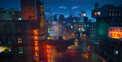 LEGO Batman: Legacy of the Dark Knight Gotham City map compared to Batman Arkham Knight