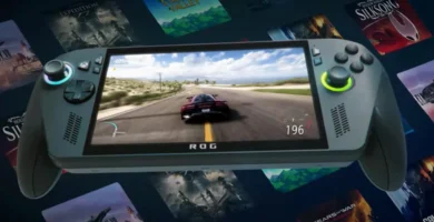 ROG Xbox Ally showcasing Handheld Compatibility Program with optimized game labels