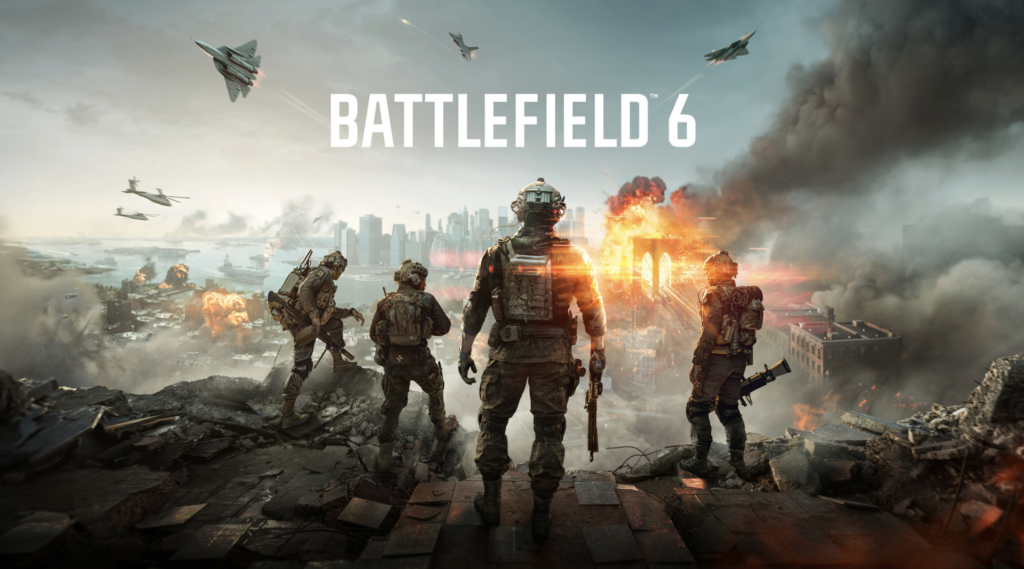 Battlefield 6 multiplayer gameplay screenshot without ray tracing