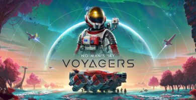 Graph showing No Man’s Sky player count surge past 98,000 after Voyagers update.
