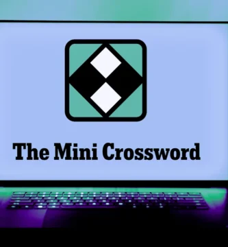 Player attempting The New York Times Mini Crossword puzzle on a mobile app screen