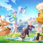 Official artwork from Honkai: Nexus Anima featuring characters and Nexus Anima creatures.