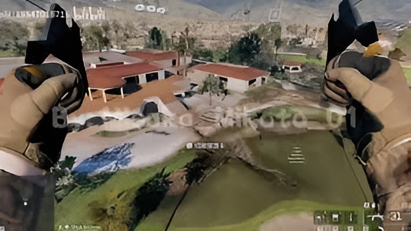 Battlefield 6 leaked gameplay screenshot showcasing Battle Royale mode