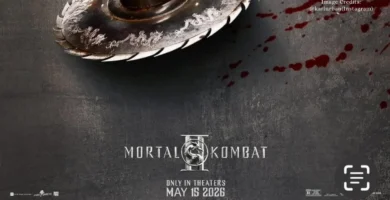 Poster of Mortal Kombat 2 confirming new release date May 15, 2026